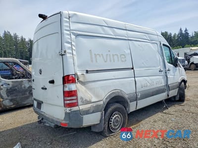 Trzecie zdjęcie samochodu z tyłu: 2018 MERCEDES-BENZ SPRINTER 2500 VIN:WD3PE7CD9JP611610 - miniatura