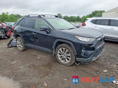 Czwarte zdjęcie samochodu z boku: 2019 TOYOTA RAV4 LIMITED VIN:JTMN1RFVXKD501449 - miniatura