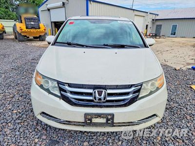 Piąte zdjęcie samochodu w środku: 2015 HONDA ODYSSEY EXL VIN:5FNRL5H69FB070952 - miniatura