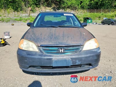Piąte zdjęcie samochodu w środku: 2001 HONDA CIVIC EX VIN:2HGES26711H604400 - miniatura