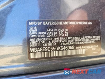 Zdjęcie 13 z 13 samochodu: 2016 BMW 328 I SULEV VIN:WBA8E9C55GK646968 - miniatura