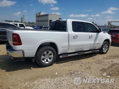 Trzecie zdjęcie samochodu z tyłu: 2022 RAM 1500 LARAMIE VIN:1C6SRFRT8NN136232 - miniatura