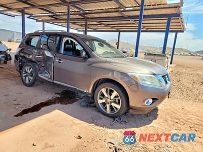 Czwarte zdjęcie samochodu z boku: 2013 NISSAN PATHFINDER S VIN:5N1AR2MN1DC611408 - miniatura