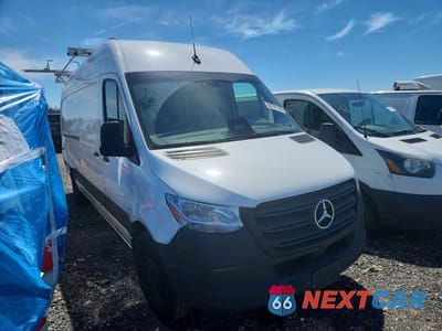 Czwarte zdjęcie samochodu z boku: 2025 MERCEDES BENZ SPRINTER 2500 DELIVERY VAN VIN:W1Y4KCHY3ST216817 - miniatura