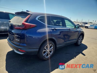 Trzecie zdjęcie samochodu z tyłu: 2020 HONDA CR-V EXL VIN:7FART6H82LE005366 - miniatura
