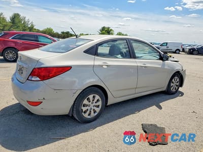 Trzecie zdjęcie samochodu z tyłu: 2015 HYUNDAI ACCENT GLS VIN:KMHCT4AE3FU927433 - miniatura