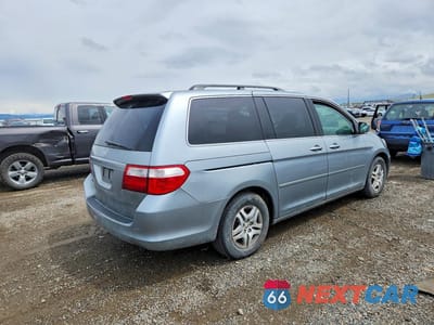 Trzecie zdjęcie samochodu z tyłu: 2006 HONDA ODYSSEY EXL VIN:5FNRL386X6B060788 - miniatura