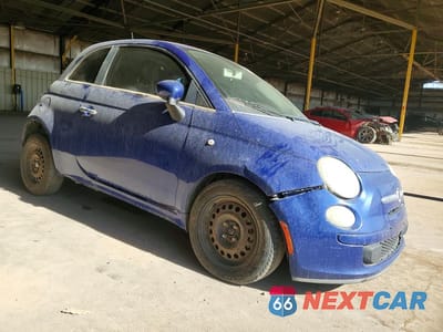Czwarte zdjęcie samochodu z boku: 2013 FIAT 500 POP VIN:3C3CFFAR5DT531462 - miniatura
