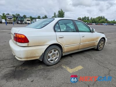 Trzecie zdjęcie samochodu z tyłu: 1999 HONDA CIVIC EX VIN:1HGEJ8646XL011638 - miniatura