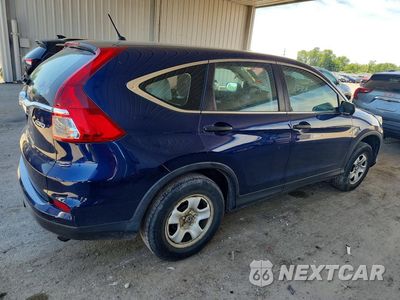 Trzecie zdjęcie samochodu z tyłu: 2015 HONDA CR-V LX VIN:5J6RM4H35FL017430 - miniatura