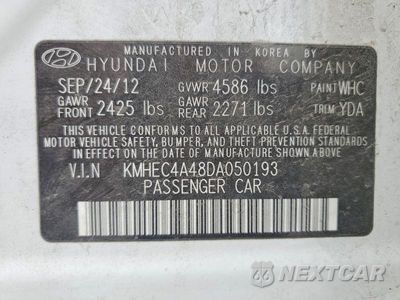 Zdjęcie 12 z 12 samochodu: 2013 HYUNDAI SONATA HYBRID VIN:KMHEC4A48DA050193 - miniatura