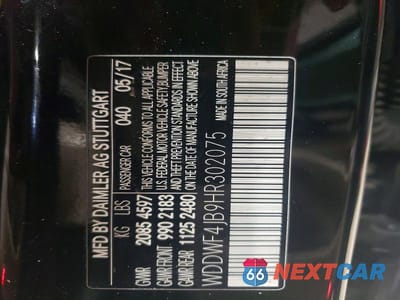 Zdjęcie 12 z 12 samochodu: 2017 MERCEDES-BENZ C 300 VIN:WDDWF4JB9HR302075 - miniatura