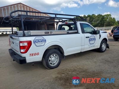 Trzecie zdjęcie samochodu z tyłu: 2022 FORD F150 VIN:1FTMF1CB6NKD24469 - miniatura