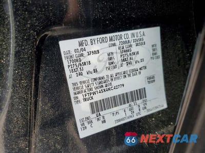 Zdjęcie 13 z 13 samochodu: 2004 FORD F150 SUPERCREW VIN:1FTPW145X4KC42779 - miniatura