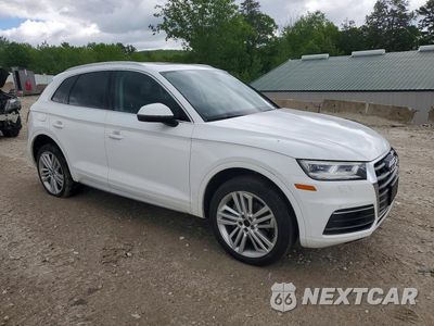 Czwarte zdjęcie samochodu z boku: 2018 AUDI Q5 PREMIUM PLUS VIN:WA1BNAFY9J2226275 - miniatura