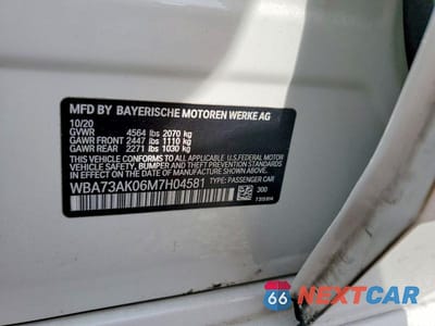 Zdjęcie 12 z 12 samochodu: 2021 BMW 228XI VIN:WBA73AK06M7H04581 - miniatura
