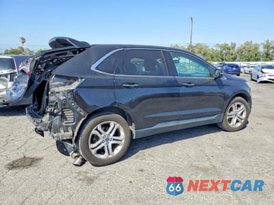 Trzecie zdjęcie samochodu z tyłu: 2018 FORD EDGE TITANIUM VIN:2FMPK4K83JBC32915 - miniatura