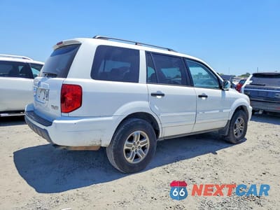 Trzecie zdjęcie samochodu z tyłu: 2004 HONDA PILOT EXL VIN:2HKYF18614H615441 - miniatura