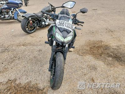 Drugie zdjęcie samochodu z przodu: 2023 KAWASAKI ER650 N VIN:ML5EREN10PDA96366 - miniatura