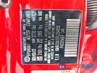 Zdjęcie 14 z 14 samochodu: 2024 HYUNDAI VENUE LIMITED VIN:KMHRC8A33RU294856 - miniatura