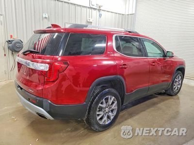 Trzecie zdjęcie samochodu z tyłu: 2020 GMC ACADIA SLT VIN:1GKKNULS0LZ131710 - miniatura