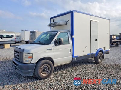 2023 FORD E350 REFRIGERATED BOX TRUCK 1FDWE3FK6PDD14711 - główne zdjęcie licytacji z USA - miniatura