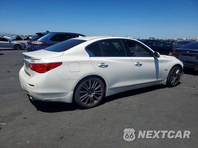 Trzecie zdjęcie samochodu z tyłu: 2016 INFINITI Q50 RED SPORT 400 VIN:JN1FV7APXGM421052 - miniatura
