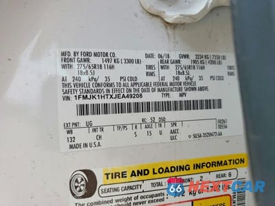 Zdjęcie 13 z 13 samochodu: 2018 FORD EXPEDITION MAX XLT VIN:1FMJK1HTXJEA49208 - miniatura