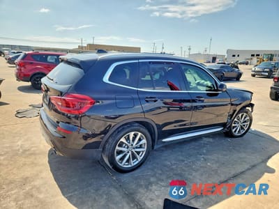 Trzecie zdjęcie samochodu z tyłu: 2019 BMW X3 SDRIVE30I VIN:5UXTR7C58KLF32649 - miniatura