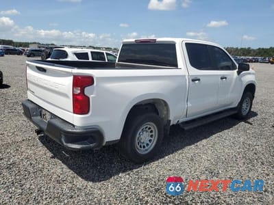 Trzecie zdjęcie samochodu z tyłu: 2024 CHEVROLET SILVERADO K1500 VIN:2GCUDAED7R1131516 - miniatura
