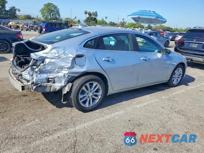 Trzecie zdjęcie samochodu z tyłu: 2018 CHEVROLET MALIBU LT VIN:1G1ZD5STXJF113137 - miniatura