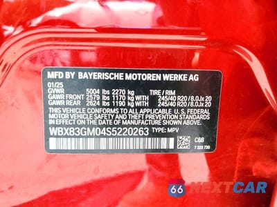 Zdjęcie 13 z 13 samochodu: 2025 BMW X2 M35I VIN:WBX83GM04S5220263 - miniatura