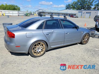 Trzecie zdjęcie samochodu z tyłu: 2008 AUDI A4 2.0T QUATTRO VIN:WAUDF78E88A167220 - miniatura