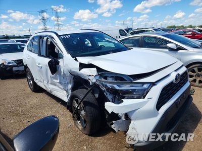 Czwarte zdjęcie samochodu z boku: 2024 TOYOTA RAV4 LE VIN:4T3LWRFV2RU114559 - miniatura