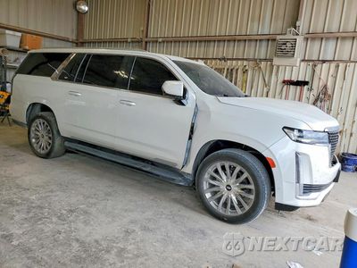 Czwarte zdjęcie samochodu z boku: 2024 CADILLAC ESCALADE ESV PREMIUM LUXURY VIN:1GYS4KKL6RR371991 - miniatura