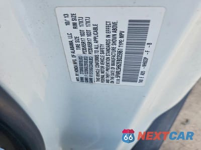 Zdjęcie 12 z 12 samochodu: 2014 HONDA ODYSSEY VIN:5FNRL5H62EB035961 - miniatura