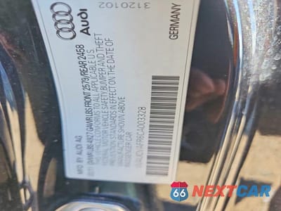 Zdjęcie 12 z 12 samochodu: 2012 AUDI S5 PREMIUM PLUS VIN:WAUCVAFR6CA003328 - miniatura