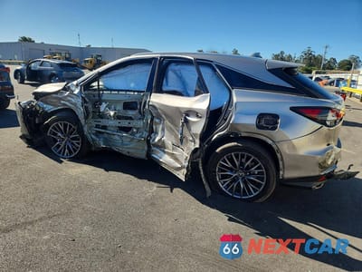 Drugie zdjęcie samochodu z przodu: 2022 LEXUS RX 350 F SPORT VIN:2T2YZMDA5NC362482 - miniatura
