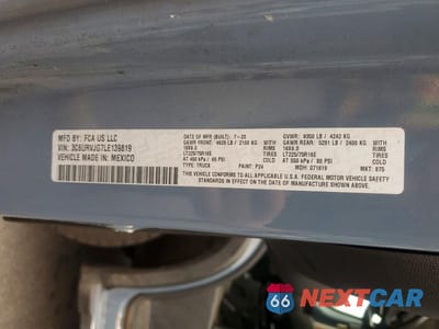 Zdjęcie 13 z 13 samochodu: 2020 RAM PROMASTER 3500 3500 HIGH VIN:3C6URVJG7LE139819 - miniatura