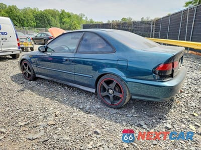 Drugie zdjęcie samochodu z przodu: 1996 HONDA CIVIC EX VIN:1HGEJ8149TL059684 - miniatura