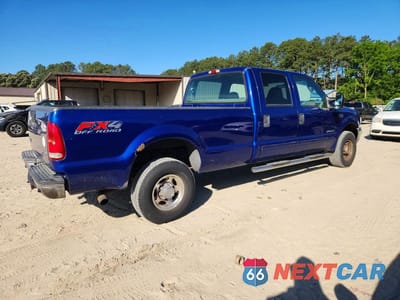 Trzecie zdjęcie samochodu z tyłu: 2003 FORD F250 SUPER DUTY VIN:1FTNW21F13EA79138 - miniatura