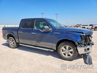 Czwarte zdjęcie samochodu z boku: 2018 FORD F150 SUPERCREW VIN:1FTEW1EP4JKC42330 - miniatura
