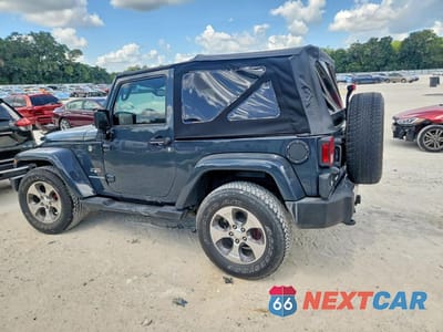 Drugie zdjęcie samochodu z przodu: 2017 JEEP WRANGLER SAHARA VIN:1C4AJWBG1HL517512 - miniatura