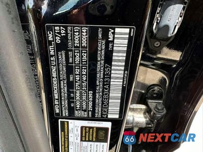 Zdjęcie 10 z 10 samochodu: 2019 MERCEDES-BENZ GLE COUPE 43 AMG VIN:4JGED6EB3KA131357 - miniatura