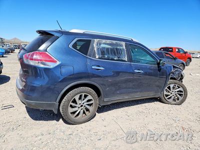 Trzecie zdjęcie samochodu z tyłu: 2015 NISSAN ROGUE SL VIN:5N1AT2MV5FC900120 - miniatura