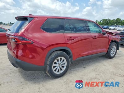 Trzecie zdjęcie samochodu z tyłu: 2025 TOYOTA GRAND HIGHLANDER LE VIN:5TDAAAA5XSS029085 - miniatura