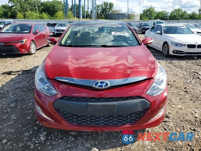 Piąte zdjęcie samochodu w środku: 2013 HYUNDAI SONATA HYBRID VIN:KMHEC4A45DA084348 - miniatura