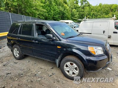 Czwarte zdjęcie samochodu z boku: 2006 HONDA PILOT LX VIN:5FNYF28186B015236 - miniatura