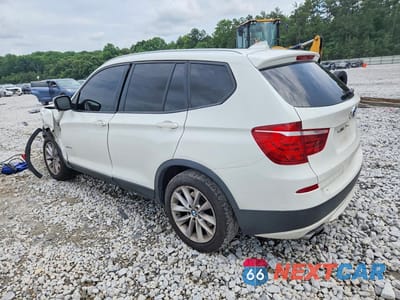Drugie zdjęcie samochodu z przodu: 2014 BMW X3 XDRIVE28I VIN:5UXWX9C52E0D25324 - miniatura