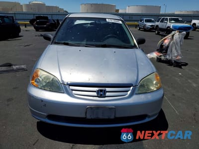 Piąte zdjęcie samochodu w środku: 2001 HONDA CIVIC LX VIN:2HGES16511H596078 - miniatura